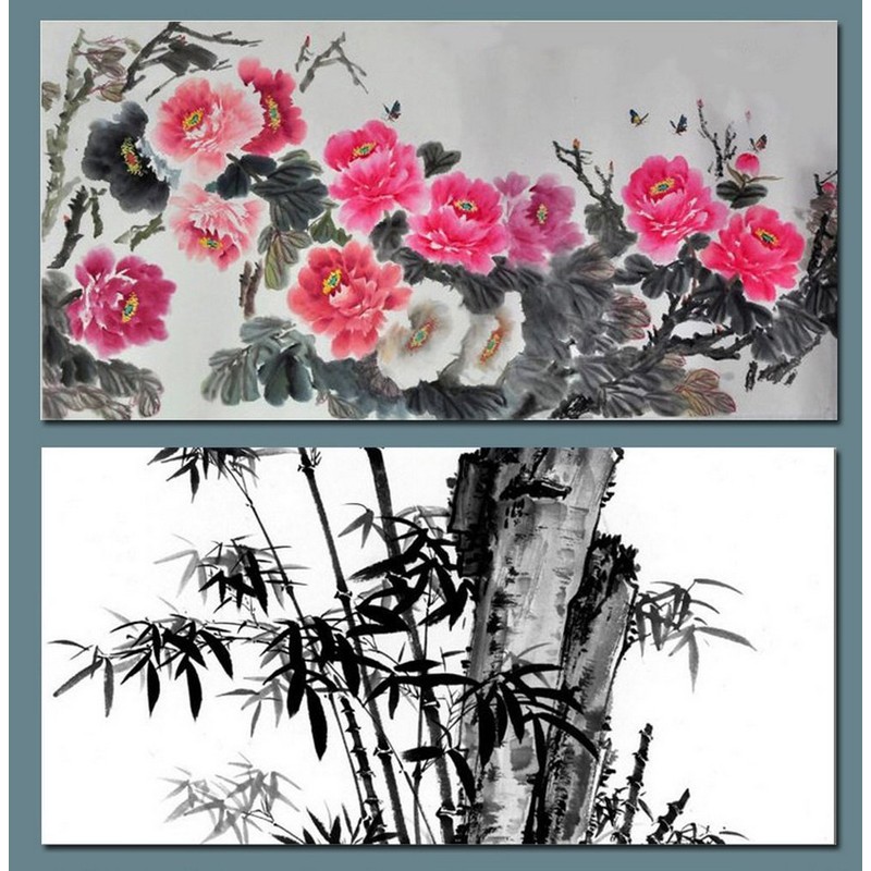 U&E STORE 100 Sheets, Chinese Calligraphy, Nihonga, Ink Painting Applications,