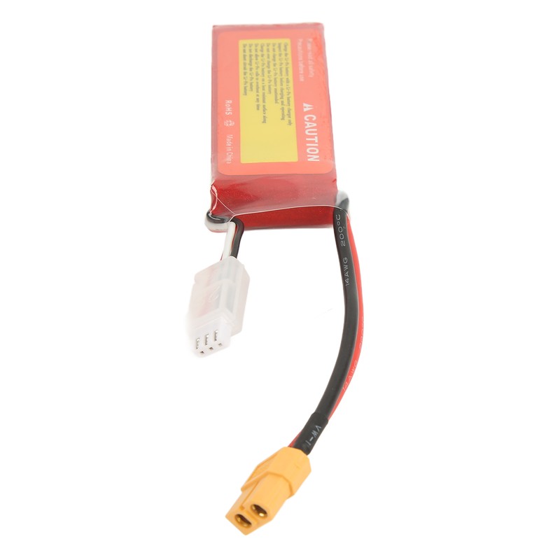 11.1V 1500mAh 100C 3S LiPo Battery with XT60 Plug Accessory