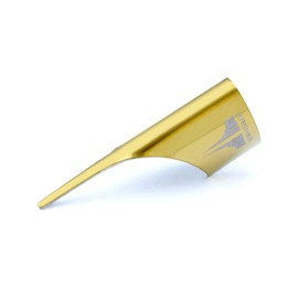 Kasher Classic Lighter Tool Without Lighter - Stainless Steel, Lightweight, Durable Construction, Portable - Fits Any Lighter - Usage as Cutter for Opening Packages & More - 0.8mm Thick (Gold)