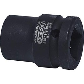 KS Tools 515.1319 Hexagon impact socket, short, 3/4", 19mm