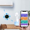 WiFi Thermometer Hygrometer Monitor: Smart Humidity Temperature Sensor with LED