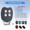 433.92 MHz Garage Door Opener, Pack of 2 Garage Door