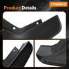 Fit4drive Set Of 4 Flexible Pvc Mud Flaps Splash Guard