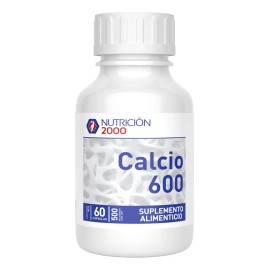 Calcio 600d 60 Cpsulas N-2000 La Panza Es Primero Sabor Sin Sabor                                                                                     