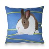 Leslie Gerry Rabbit Cushion Cover