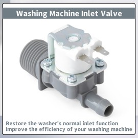 Erchon 5220FR2006Z Washer Water Inlet Valve Compatible with LG WM1455HWA/00 WM3555HWA/00 WM3700HWA/01 Washing Machine Front-Load, Replace 4869491 AP6798392 PS12587933 EAP12587933