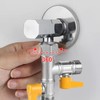 CPROSP T Distributor 1/2 Inch Brass with 2 Rotary Switches,