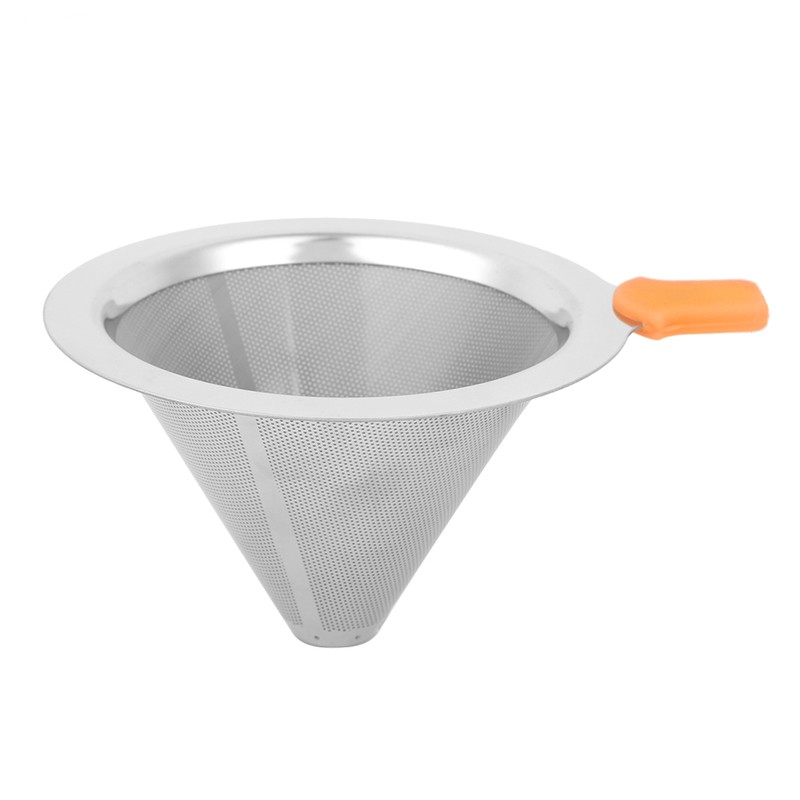 Coffee Maker Drip Filter Double Layer Stainless Steel Reusable Coffee