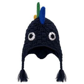 Gifts Treat Gorro de punto para niños y niñas con diseño de dinosaurios, Colnavy blue, 5-6 Años