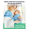 HANSILK Mesh Postpartum Underwear 12 Pack High Waist Reusable Post