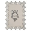Olivia Riegel Silver Pavé Clover 4" x 6" Frame