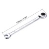 uxcell 1/4 Inch Ratcheting Combination Wrench SAE 72 Teeth 12