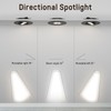 acegoo Swivel RV Light Recessed Puck Light 12V LED RV
