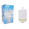 Carbon & KDF Shower Filter by Finerfilters in White -