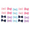 Vitdipy Pack of 20 Small Bows Pet Hair Bows, Handmade,