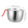 GRIRIW 1 Set Deep Mixing Bowl Stainless Steel Mixing Container