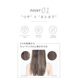 ANLIETTE AN-004 Latte Esthetic Ion Dryer, Quick Drying, Large Airflow, Ultra Lightweight, Negative Ions, Auto Cleaning Function