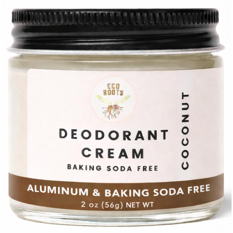 Eco Roots- Desodorante Natural para Mujeres y Hombres Crema Desodorante