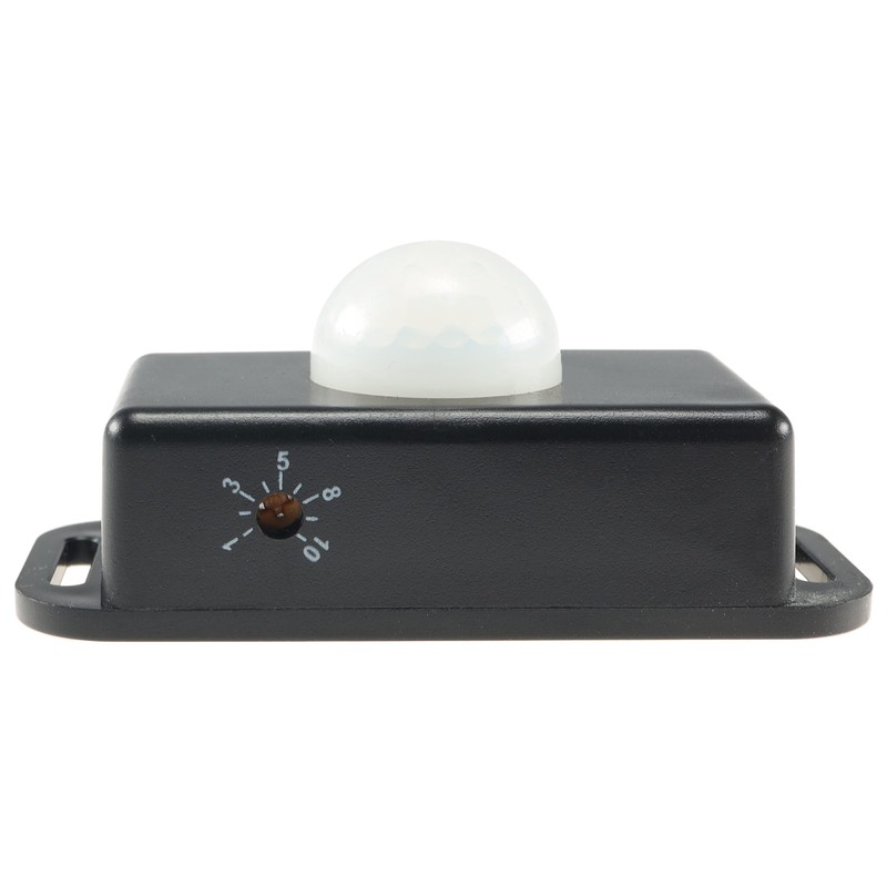 Motion Sensor 12V-24V 8m Range 76x45x34mm Switching Time Adjustable