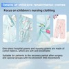 YAVINCOL Patient Nursing Suit For Children Disability Clothing for Home