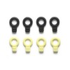 95492 Rubber Body Catch (Black and Yellow) Mini 4WD Station