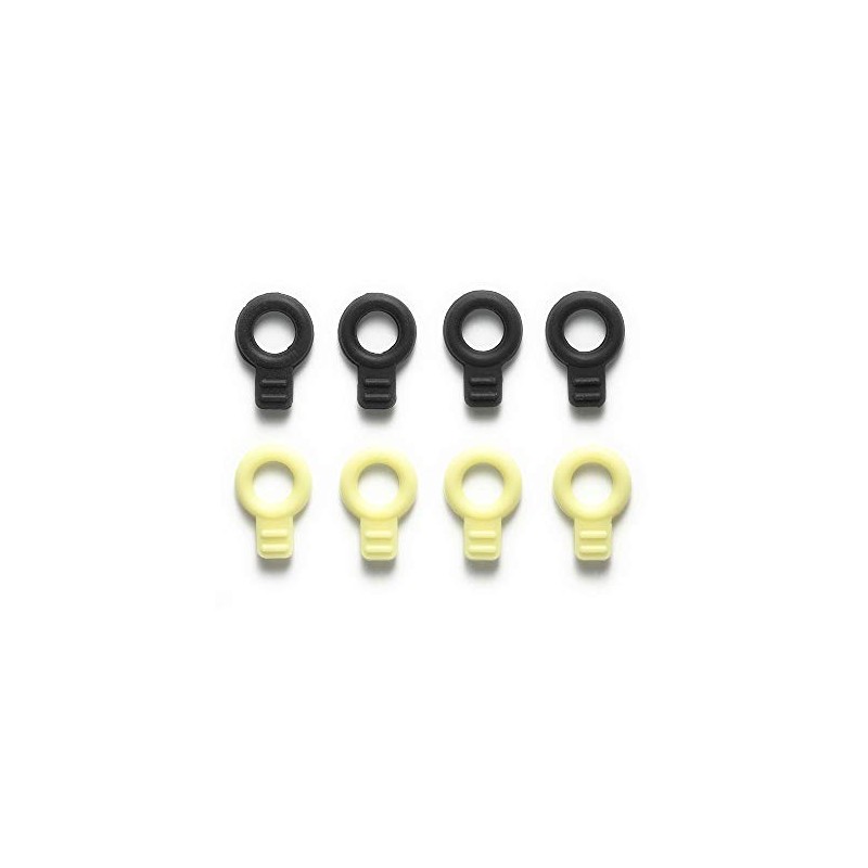 95492 Rubber Body Catch (Black and Yellow) Mini 4WD Station