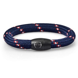 Sailing Rope Bracelet Braided Nautical with Magnetic Closure Rope Bracelets Maritime Surfer Bracelet Galeara Nau, Fabric