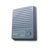 VALCOM V-1074 Talkback Doorplate Surface Speaker- Gray (VC-V-1074)