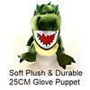 Hand Puppets Dinosaur Plush Glove Puppet for Kids Boys &