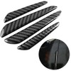 Dweekiy Carbon Fiber Door Edge Guard Bumper Protector Strips, 4Pcs,