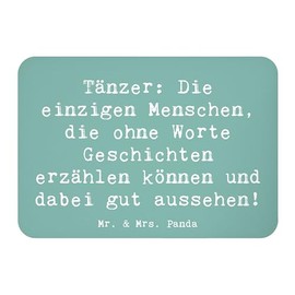 Mr. & Mrs. Panda Magnet Saying Dance Stories - Gift, Stories Without Words, Sports, Fridge Decoration, Pin Board Magnet, Souvenir