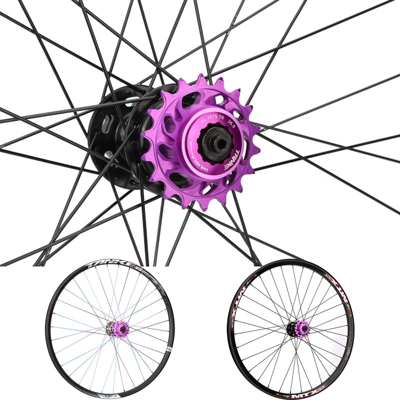 CooMeng 18T Single Speed Cogs Conversion Kit for Multi-speed Bike