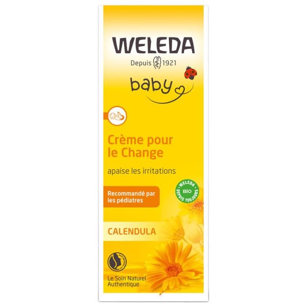 Weleda Bébé Calendula Crème pour le Change Bio 75 ml, 75 ml