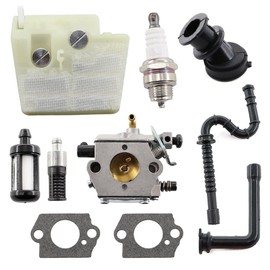 MCHNIC Carburettor with Air Filter Set for Stihl 024 026 MS240 MS260 MS 240 MS 260 Chainsaw Replaces Walbro WT-194, WT-194-1, 1121 120 0611