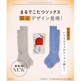 Socks Supplement, Like Kotatsu Socks, Warm, Cold Protection, Winter, Cold Protection, Room Socks, 532-995, Black