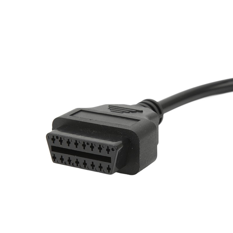 2PCS 6 Pin OBD‑OBD2 Motorcycle Diagnostic Scanner Cable Replacement for