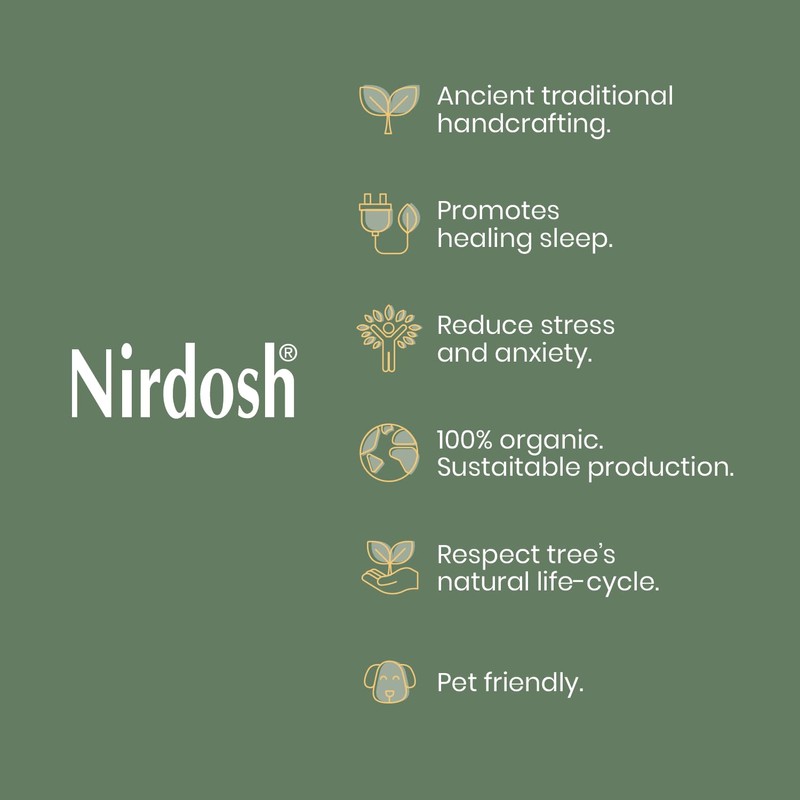 NIRDOSH - Palo Santo Palito Frankincense Powder from Ecuador -