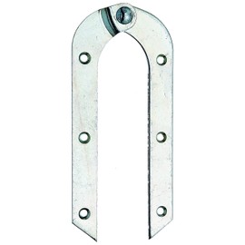 Gah-Alberts 341503 Ladder Strip Raw Steel Galvanised 4 mm / Height 200 mm / Width 21 mm