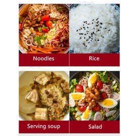 Tomotato Ensaladera de Acero Inoxidable, Plato de Salsa Dorado Doble Capa, Tazon 23cm para Hogar, Cocina, Restaurante, Arroz, Fideos, Helados y Postres