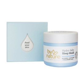 By Nature Hydro Jelly Sleep Mask with Glycerin, Aloe Vera and Hyaluronic Acid