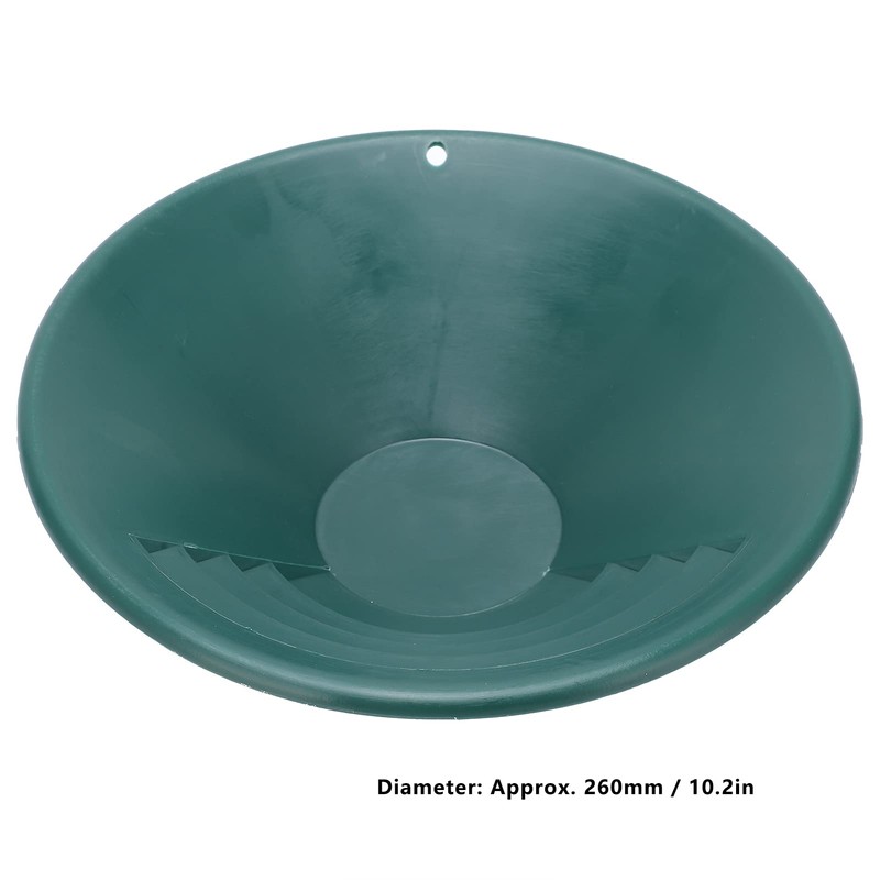 Gold Washing Pan 260 mm Plastic Gold Pan Nugget Mining