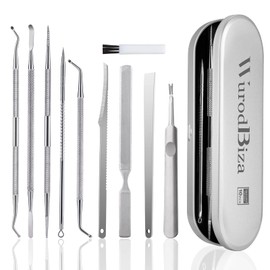 10PCS Ingrown Toenail Removal Kit, Surgical Stainless Steel Nail Tools for Manicure Professional Quality Ingrown Pedicure Tools Set with File and Lifters Manicure Care Solution