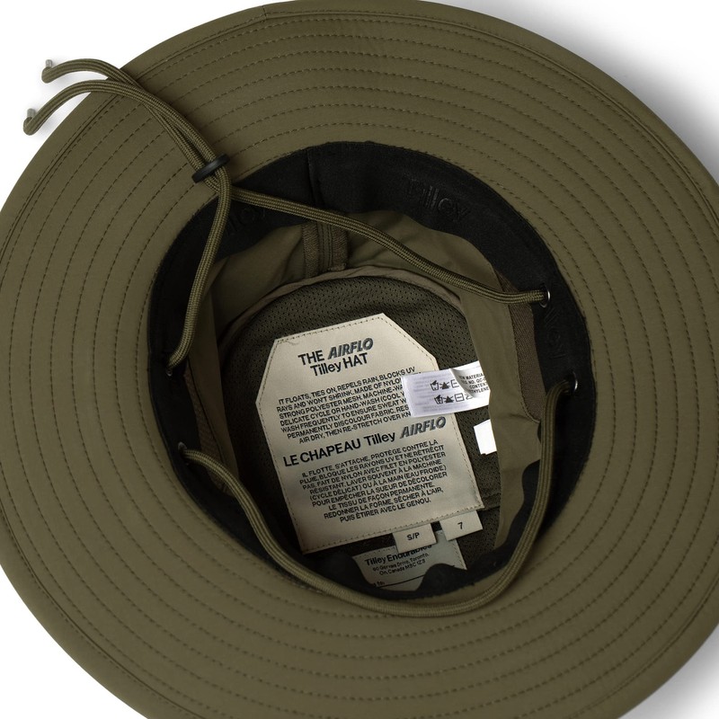 Tilley Standard Modern Airflo Recycled, Olive, 7 1/2