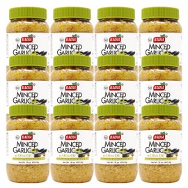 Badia Minced Garlic in Olive Oil, 16 Ounce (Pack of 12)