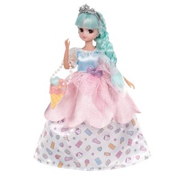 Takara Tomy Licca-chan Gelato Dress Set, Candy Unicorn, Dress-Up, Pretend Play, Toy, Ages 3 and Up