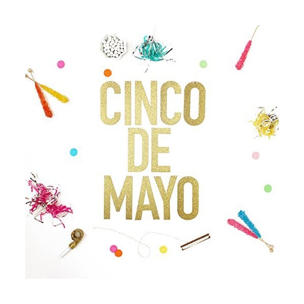 CINCO DE MAYO Glitter Banner