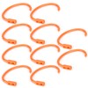 10PCS Plastic Lightweight Good Elasticity Farm Bull Nose Ring Accessory