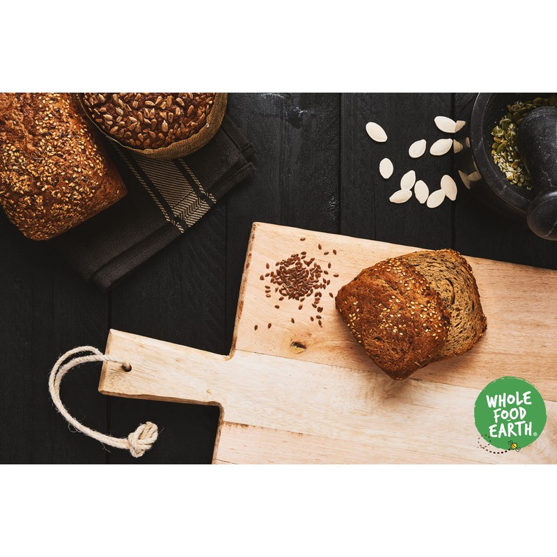 Wholefood Earth Organic Brown Linseed/Flaxseed – 500g | Raw |