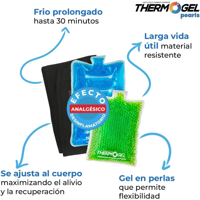 Thermo Gel Pearls Compresa Térmica para Frío M y G
