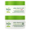Simple Day & Night Face Cream Bundle with SPF15 for